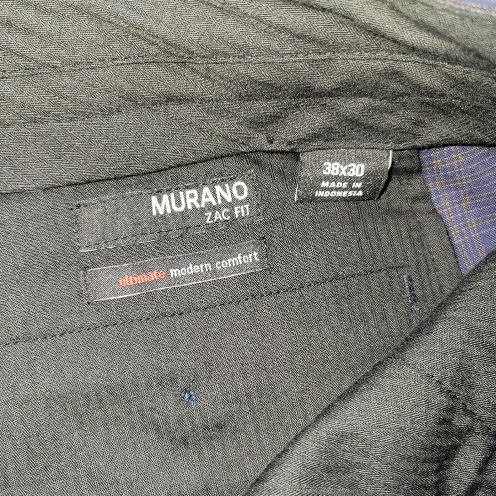 Murano Set of 3 Mens Dress Pants Alex & Zac Fit - Picture 7 of 9